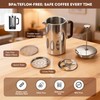 TOMAKEIT 1L/34 Oz French Press Coffee Maker,304 Stainless Steel Coffee