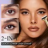 GEUUFEA Lower Eyelash Stamp & Eyeliner, 2 In 1 Lower