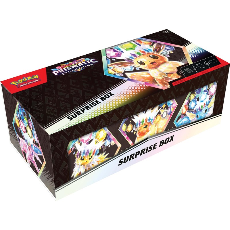 Pokemon TCG Scarlet & Violet 8.5 Prismatic Evolutions Surprise Box