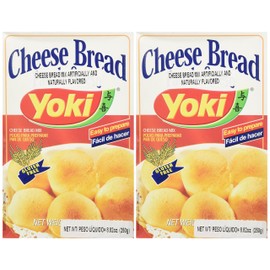 Cheese Bread Mix - Mistura para Pão de Queijo - Yoki - 8.80 oz (250g) - GLUTEN-FREE - (PACK OF 02)