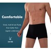AIRCUTE Men Urine Incontinence Underwear Fly Front Opening Absorbent Leak