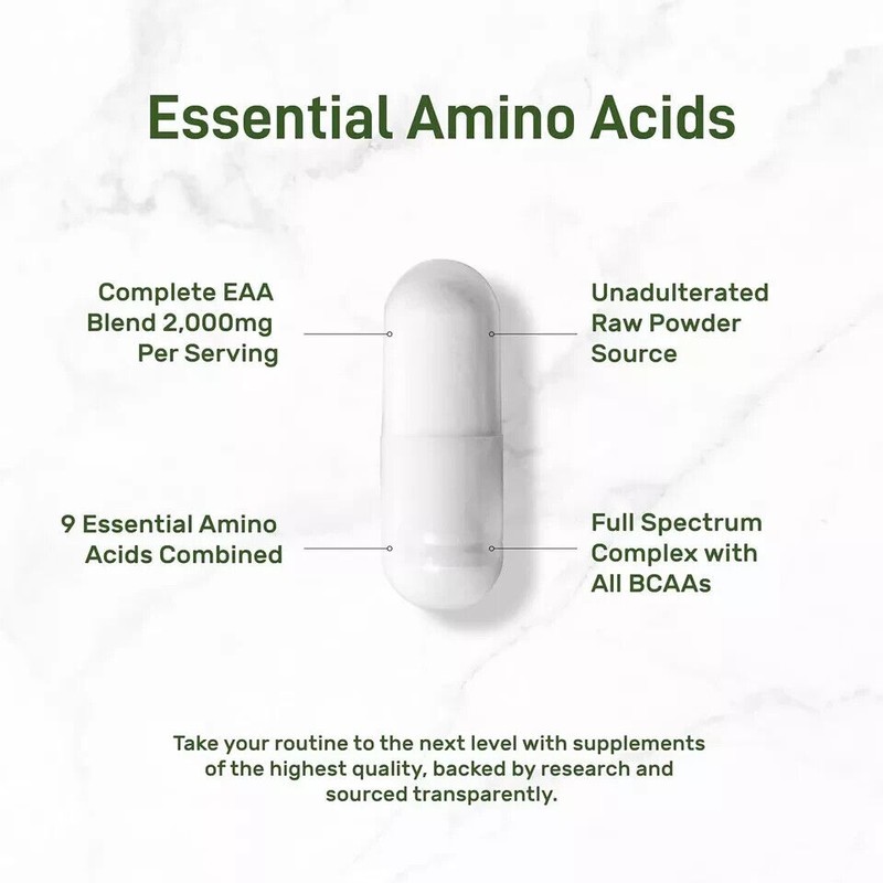 Deal supplement Essential Amino Acids Supplement EAA - 2000mg All