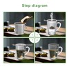 TopBine 2 pcs Tea Infuser, 304 Stainless Steel Tea Strainer