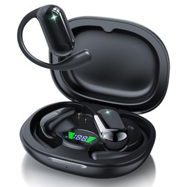 Open Ear Earbuds Ai Translator Earbuds,Support 134 Languages,3-in-1 Language Translator Earpiece,Translation Earbuds Real Time with APP for Travel Business Learning