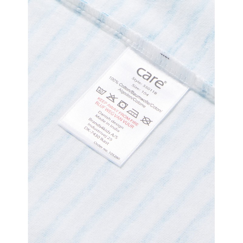 Care Body Baby Ärmellos, 3er Pack Blue (769), 50
