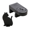 旭電機 Chemical Window Security Supplies Black approx. Width 3.8 X Depth