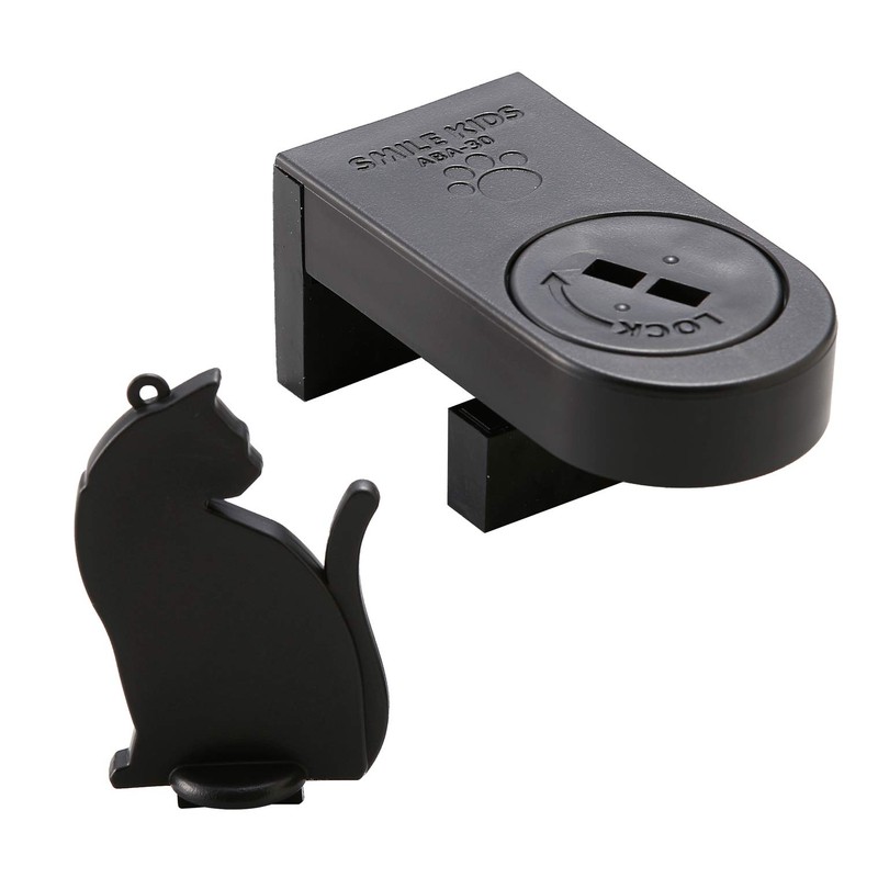 旭電機 Chemical Window Security Supplies Black approx. Width 3.8 X Depth