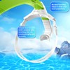 Greatever Detachable Portable Snorkel for Lap Swimming Unisex-Adult Snorkeling Diving