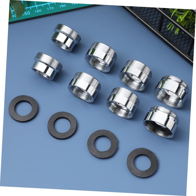 Operitacx 4sets 8pcs Faucet Adapter Kit Durable Faucet to Hose