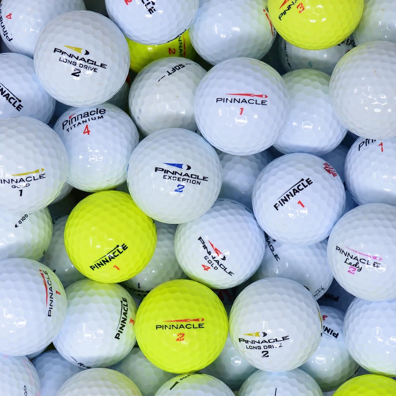 Second Chance Pinnacle Grade A Used Golf Balls - 12