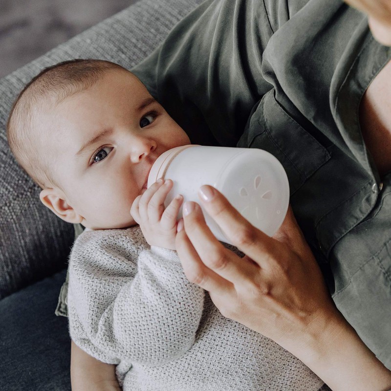 BIBERON ANTICOLICO 270ML FLU MEDIO "LACTANCIA ZERO" SUAVINEX