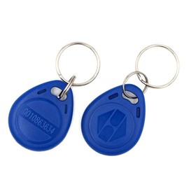 OBO HANDS Proximity EM4100 EM4102 125KHz RFID EM ID Card RFID Key Fob Read Only Color Pack of 10 (10 Pieces Blue)