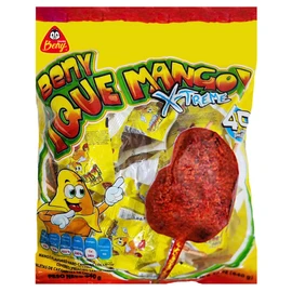 BENY X-Treme Lollipops with Chili Coating 1lb 6.56oz Bags (640g) (Mango)