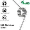 GUNGY Torsion Spring Stainless Steel Wire Diameter 0.3 mm Inner