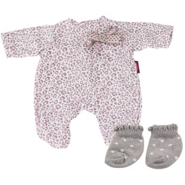 Götz 3403391 Baby Suit Baby Doll Clothing Size S 3-Piece Clothing and Accessory Set for Baby Dolls from 30-33 cm