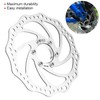 Denash Bicycle Brake Disc, with 6 Corrosion Resistant Bicycle Brake