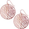 Rose Gold Earrings For Women - Rose Gold Tone Dangly