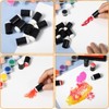 64 Pieces Finger Sponges Daubers Finger Paintings Craft Drawing Sponges