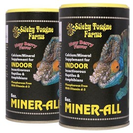 Miner-All Reptile Supplement 6 oz Indoor (2 Pack)