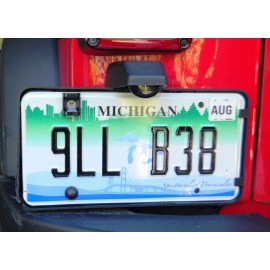 Upper Bound Rear License Plate Mounted Bottle Opener Accessory fit Jeep Wrangler JK Models