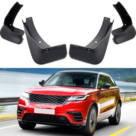 MOERTIFEI Mudguards Mud Flaps Splash Guards Fenders Compatible with 2018-2024 Land Rover Range Rover Velar, 4pcs Mud Guard Kit, Black