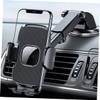 TEHAUX Car Phone Mount with Suction Cup Air Vent Clip