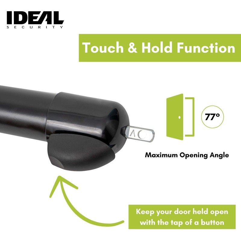 Ideal Security 9600 Standard Pneumatic Touch-N-Hold Storm and Screen Door