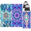 Defresit 2 Pack Microfibre Beach Towels for Adults Women Men
