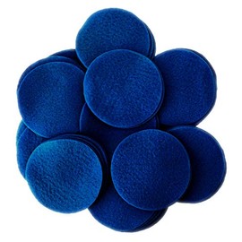Playfully Ever After Navy Blue Craft Felt Circles (1 Inch - 100pc)