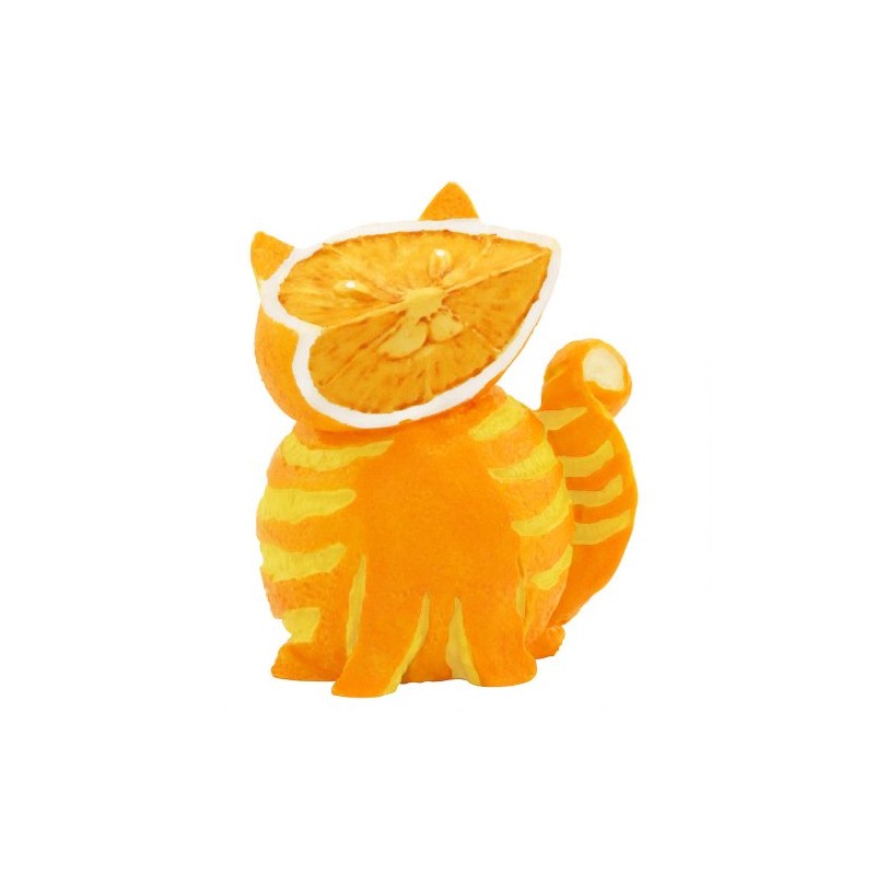 Home Grown Orange Tiger Cat Figure phosphorus Figurine Object