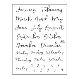 Viva Decor® Clear Stamps