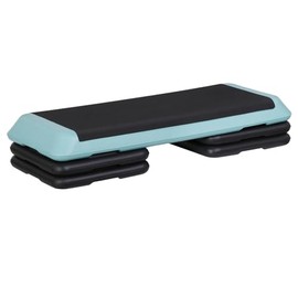 Venbytech for Aerobic Exercise Step Platform with 4''-6''-8'' Adjustable Risers for Fitness