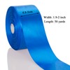YASEO YASEO 2 Inch Royal Blue Solid Satin Ribbon, 50