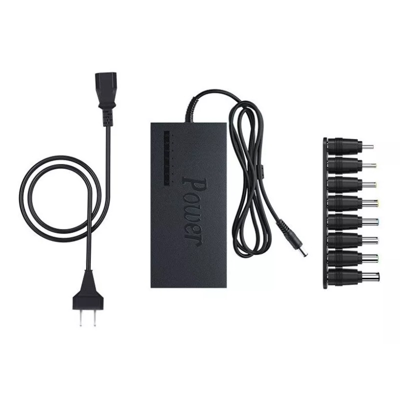 EGTMA Cargador Universal Para Laptops Regulable 12/24v 96watts