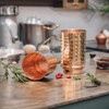 2activelive-Immunity Booster Copper Tumbler Set of 2, Hammered Pure Copper