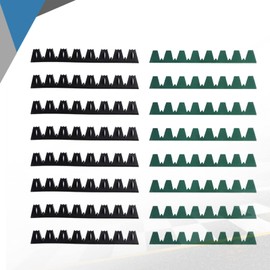 NBWIYQP Bumper Scrape Guard Skid Plate Bumper Protection Compatible with Lowered Cars SUV DIY Bumper Protector kit Provides Chassis Protection,8 Pack,Black