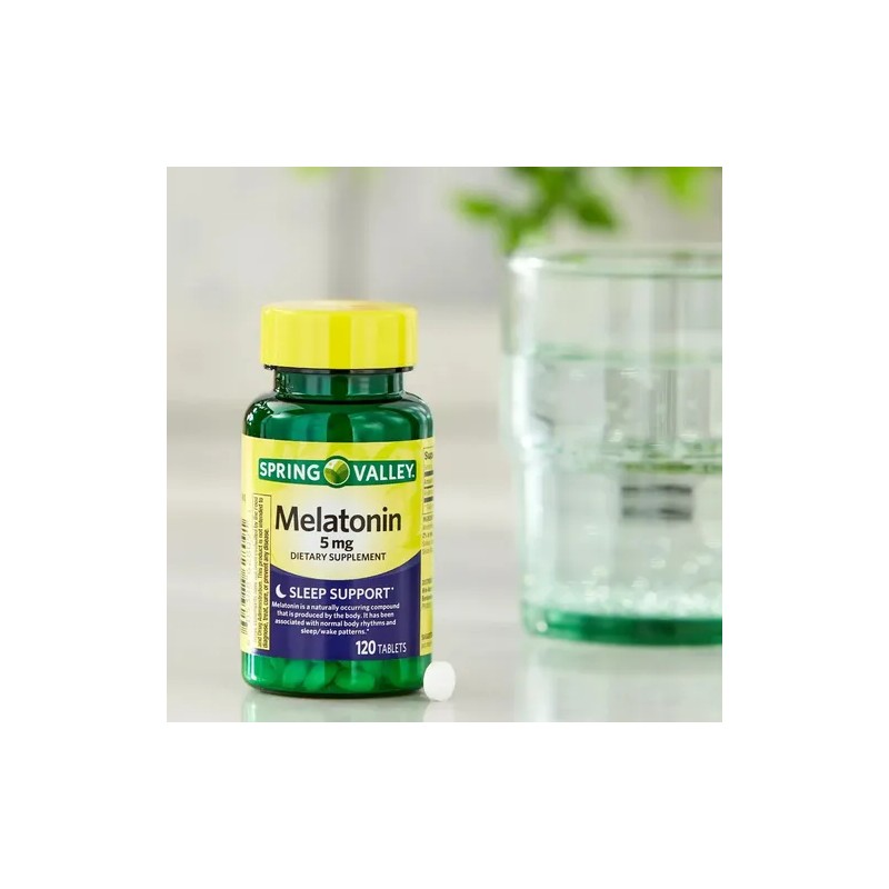 Melatonina 120 Dormir Mejor Relajación Anti Depresión Eg M18