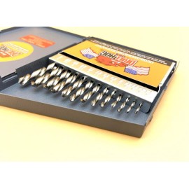 Drill Hog® Niobium Left Hand Drill Bit Set Screw Extractor Lifetime Warranty