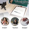 2 PCS Folding Ruler, 30cm Foldable Ruler Clear Ruler 15