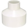 TOP-VIGOR 1Pcs PVC DWV Reducing Coupling, 110mm x 50mm Socket