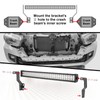 Mofun 180W 32" LED Light Bar w/Remote Switch Wiring Kit
