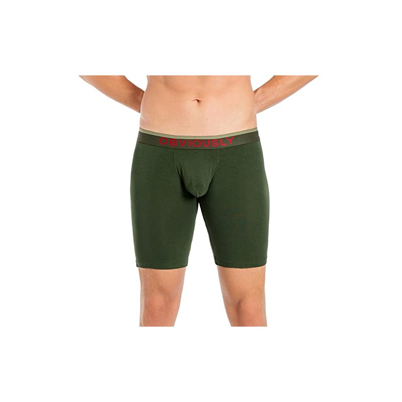 Obviously Freeman - Boxer Brief 6 Inch Leg - Pine