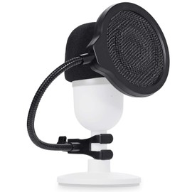 Razer Seiren Mini Windscreen with Pop Filter - 3 Layers Mic Wind Pop Screen and Foam Wind Cover Compatible with Razer Seiren Mini Mic by YOUSHARES