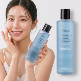 LINDSAY Azulene Soother Toner Centella asiatica extract Houttuynia cordata Hyaluronic acid Panthenol Mildly acidic soothing toner / 아줄렌 수더 토너 병풀추출물 어성초 히알루론산 판테놀 약산성 진정 토너