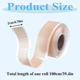 2 Boxes Blister Plasters Invisible Blister Prevention Silica Gel Blister Guard Pads Waterproof Bandage Cushion for Skin Fingers Toes Forefoot Heel Protector