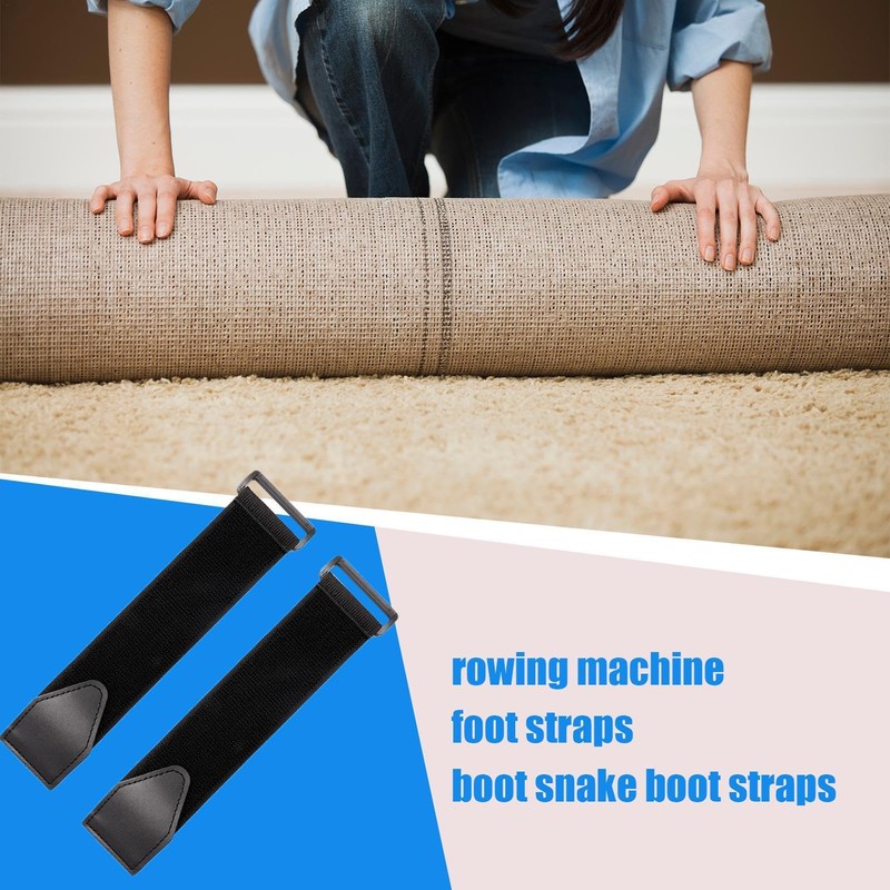Rowing Machine Foot Straps | Pedals Straps Trainer Straps Leg