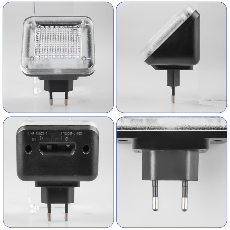 TV Simulator, LED TV-Simulatormit 12 LED's und 3 wählbaren Programmen,