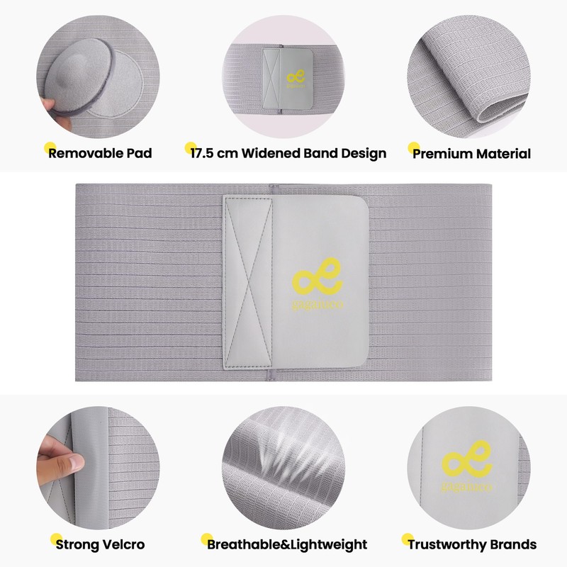 Umbilical Hernia Bandage 6.8 Inch Umbilical Hernia Belt for Hernia:
