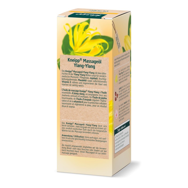Kneipp Nourishing Massage Oil Ylang Ylang For Sensual Exotic Moments