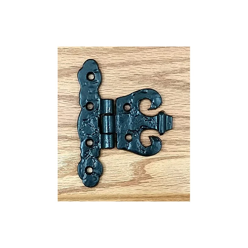 Cabinet Hinge, Gate Hinge, Old World, Flush Surface Mount